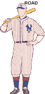 Giants Road Uniform 1924